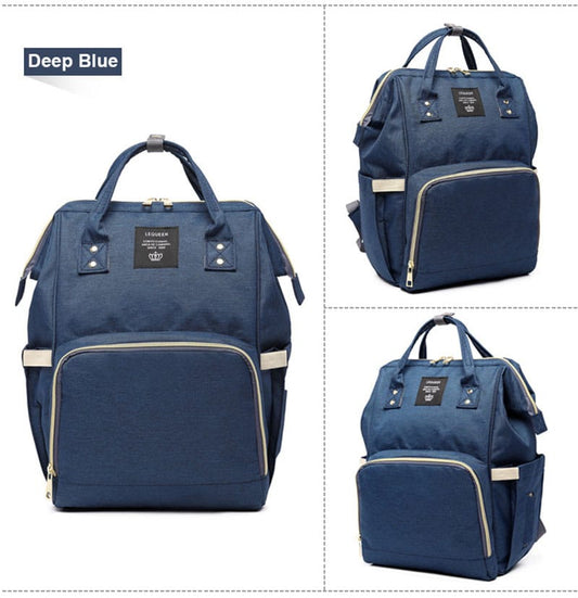 Baby Diaper Backpack - Baby Bag for Boys & Girls, Waterproof Multi Function Backpack