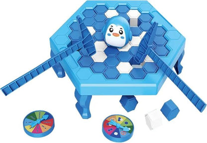 Saving penguins breaking ice game