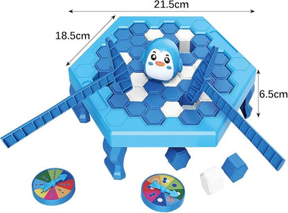 Saving penguins breaking ice game