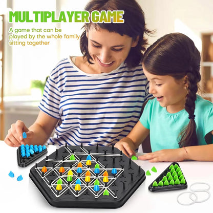 Chain Chess Game, Family Interactive Strategy kids-Adults toy (Large Size)