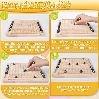 Magnetic Chess Game, Family Adults-Kids Toys