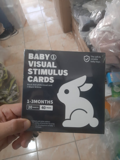 Baby Vision Trigger Cards | Visual Stimulation Cards for Early Educational