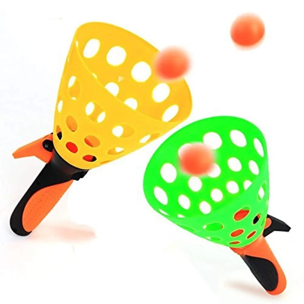 Click launcher catch ball 2 players