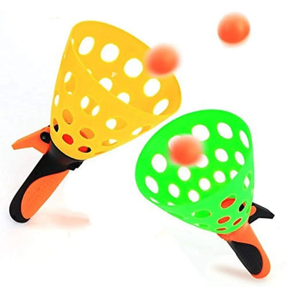 Click launcher catch ball 2 players