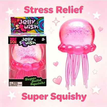Nee Doh Jellyfish Jelly Squish Stress Toy