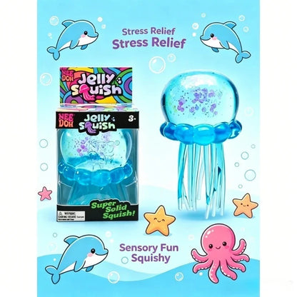Nee Doh Jellyfish Jelly Squish Stress Toy