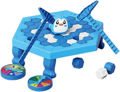 Saving penguins breaking ice game