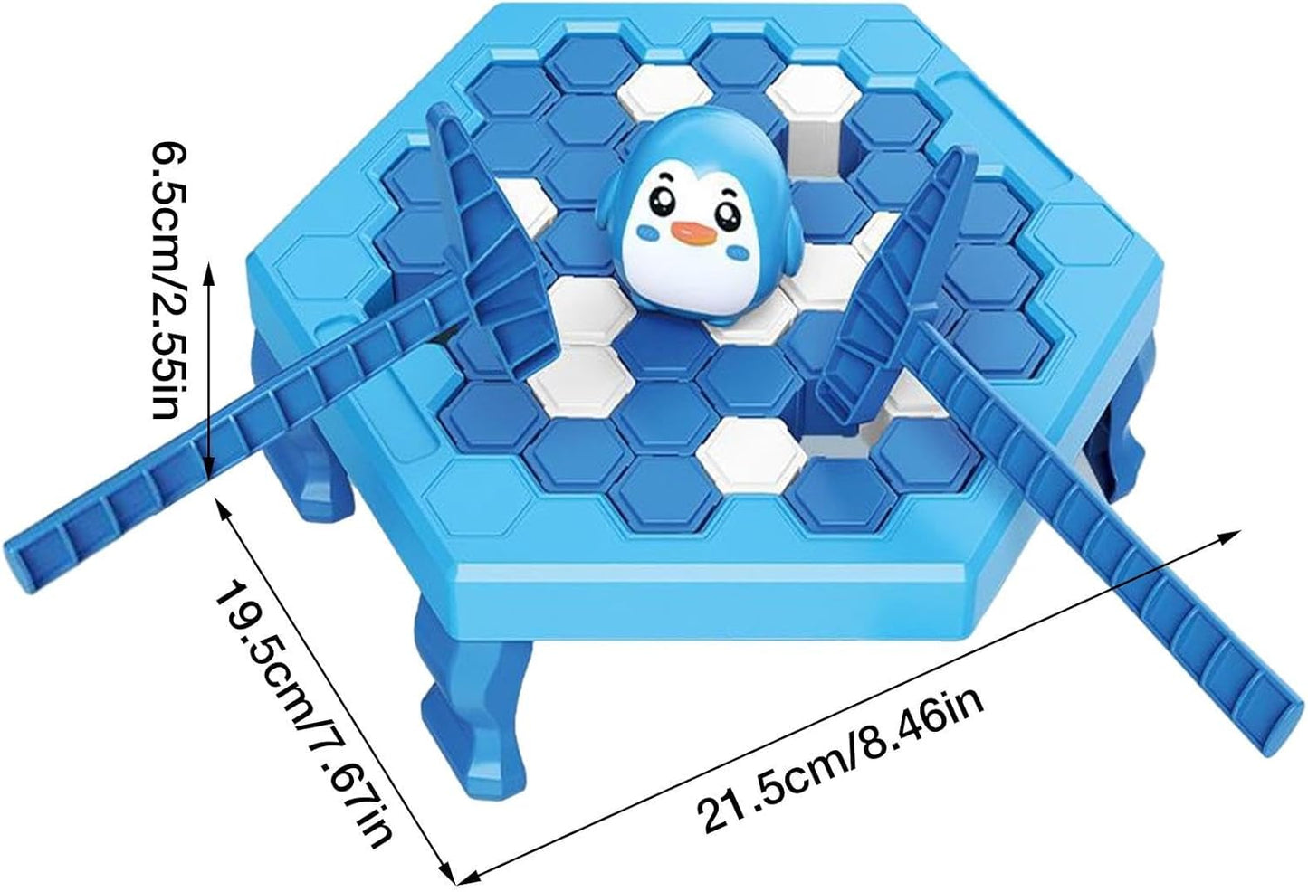 Saving penguins breaking ice game