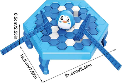 Saving penguins breaking ice game
