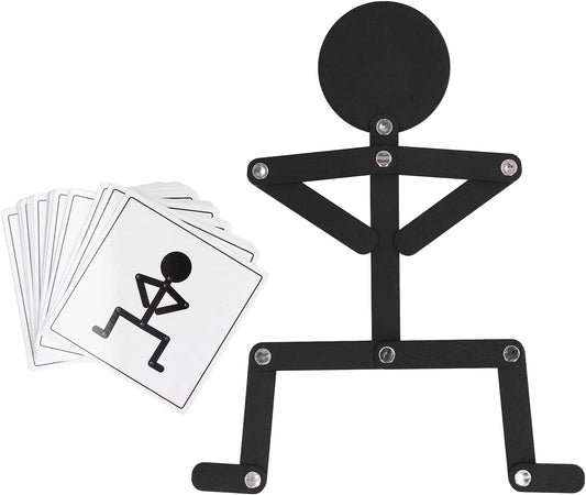 Wooden Stickman Toy, Stick Bot, Educational Stickman Toy,Montessori Toy
