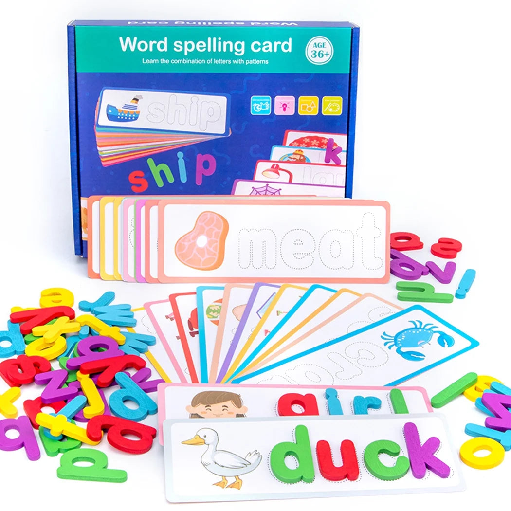 Word Spelling Card