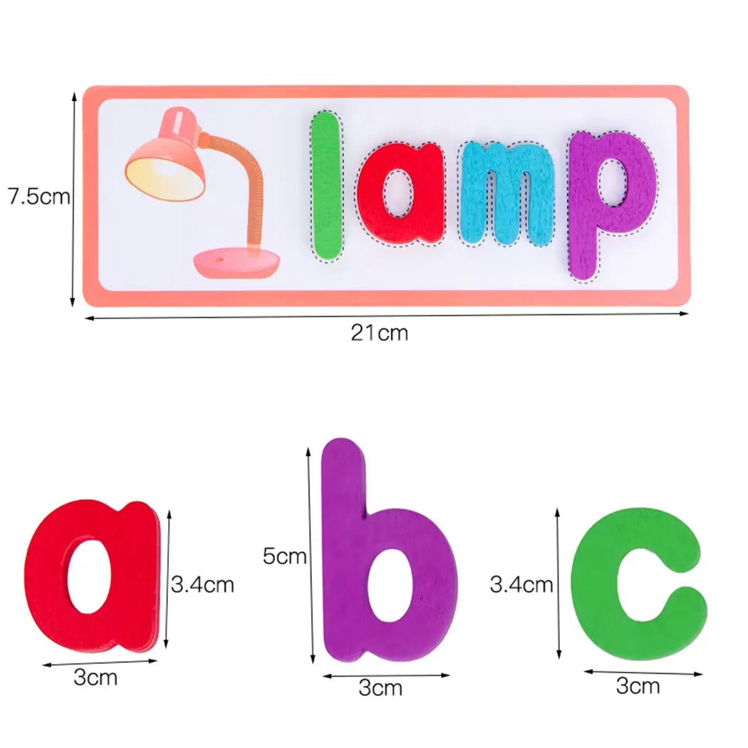 Word Spelling Card